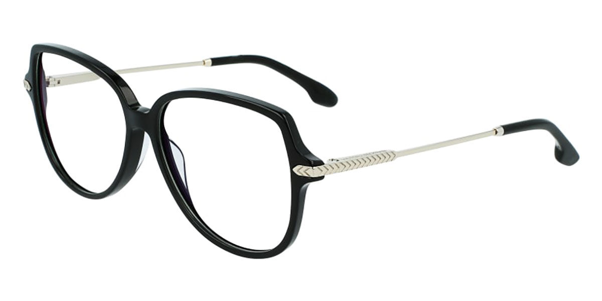 Photos - Glasses & Contact Lenses Victoria Beckham VB2625 001 Men's Eyeglasses Black Size 5 