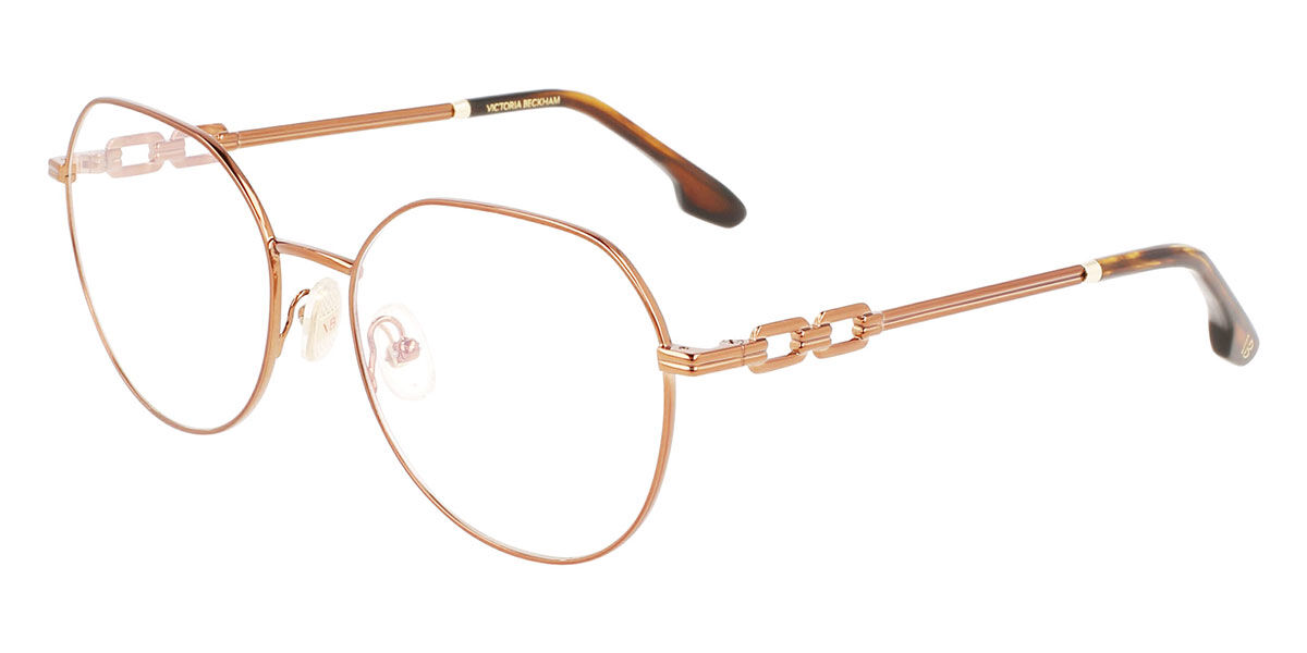 Victoria Beckham VB2129 207 Glasses Copper Brown Gold VisionDirect