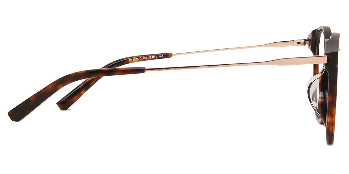 メガネ Bally Eyeglass Frame BY5051D 004 Black Silver Asian Fit Bally Eyeglasses Frame BY5051D 004 Luxury Half-Rim Silver