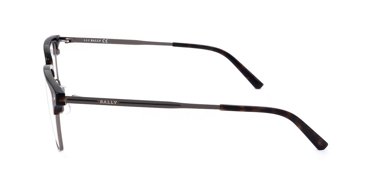 メガネ Bally Eyeglasses BY5051D 005 Gold Rim Black Asian Fit Bally BY5051-D Asian Fit 056 glasses | Buy online now