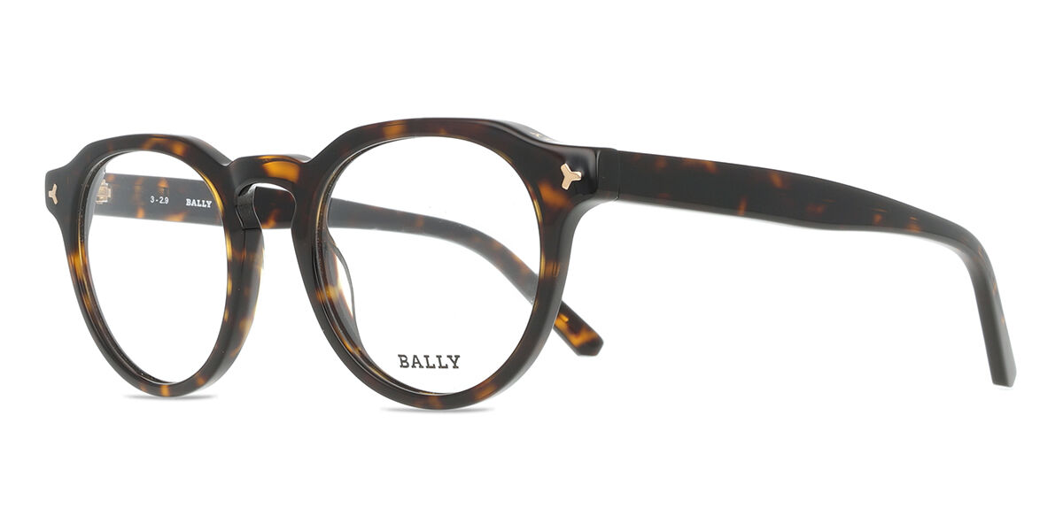 メガネ Bally Eyeglass Frame BY5020 001 Luxury Round Frame Bally™ BY5043 Round Eyeglasses | EyeOns.com