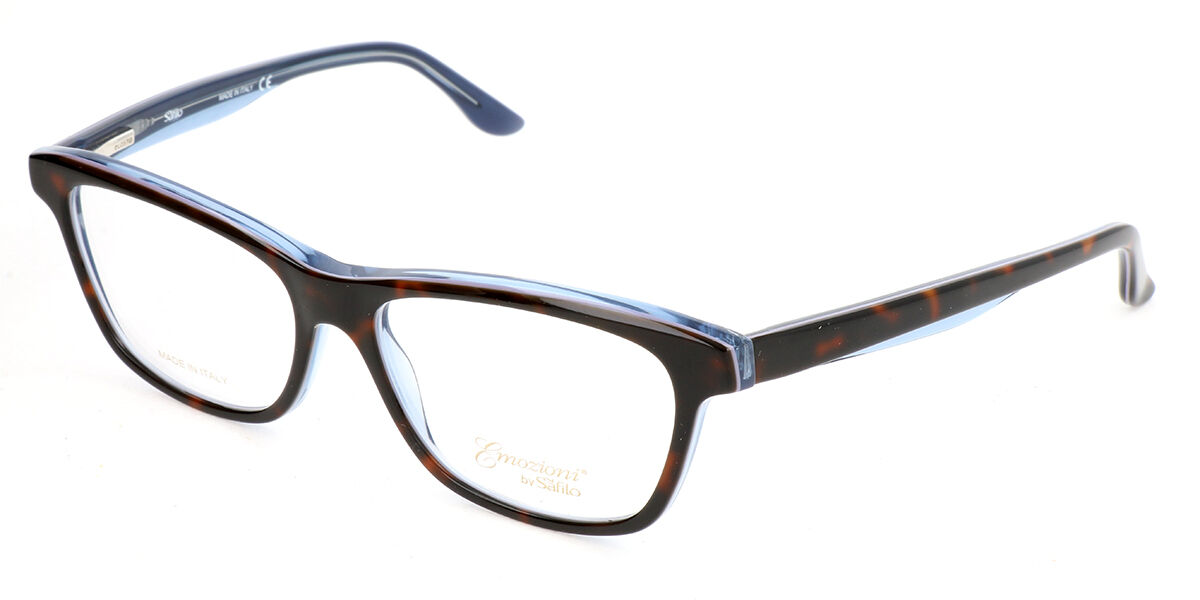 Safilo EM 4045 IPR Eyeglasses In Havana Blue SmartBuyGlasses USA