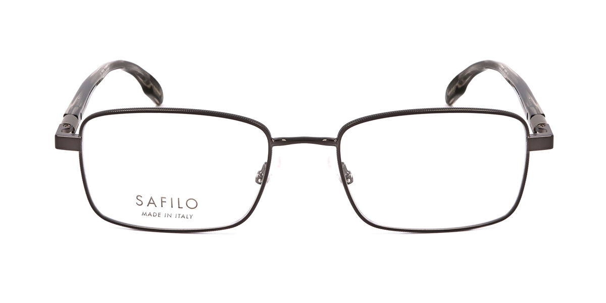 Safilo BUSSOLA 06 V81 54 Svarta Glasögon (Endast Båge) Män