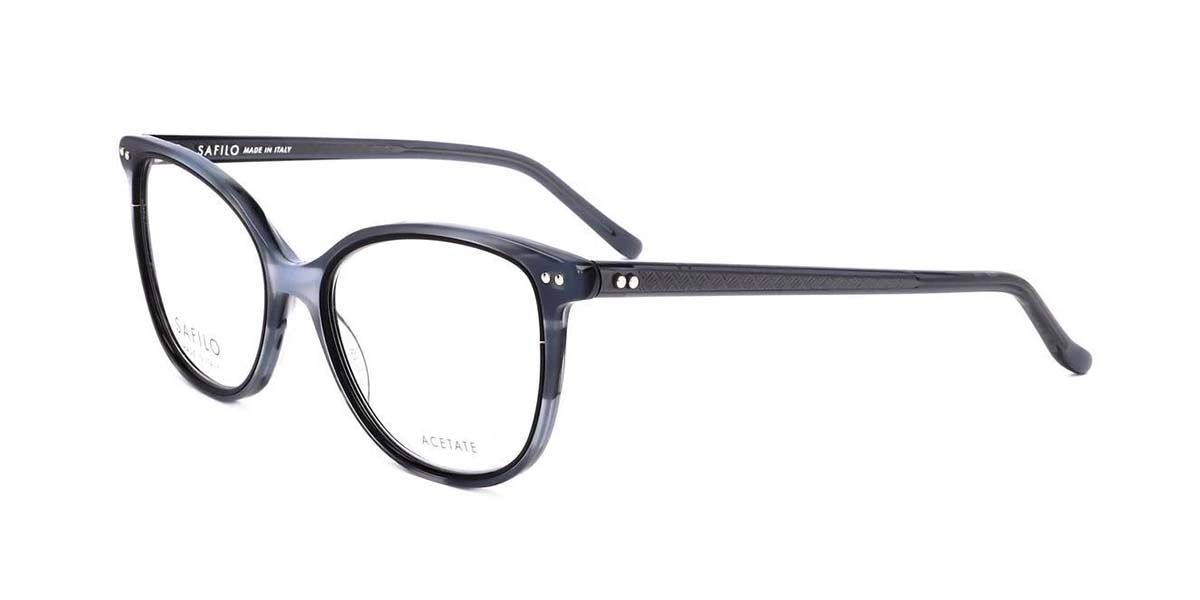 Safilo CERCHIO 05 38I 53 Blåa Glasögon (Endast Båge) Kvinna