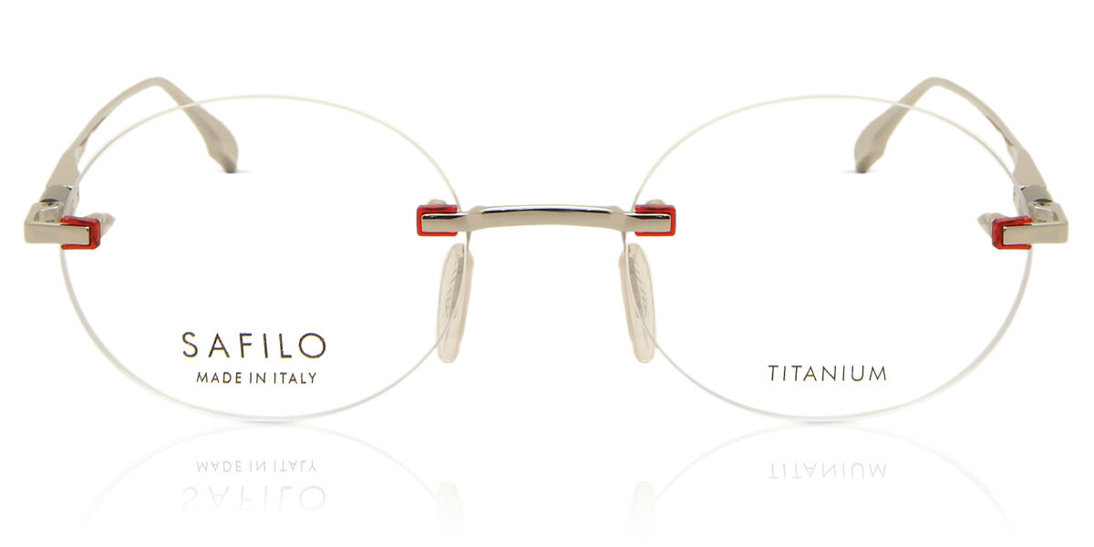 Safilo Riley Safilo LENTE 02 010 Round Palladium Frame Eyeglasses | SmartBuyGlasses ...
