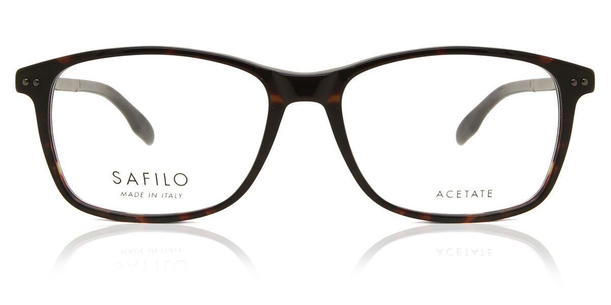 Safilo TRATTO 01 086 Óculos De Grau Masculino Tortoiseshell