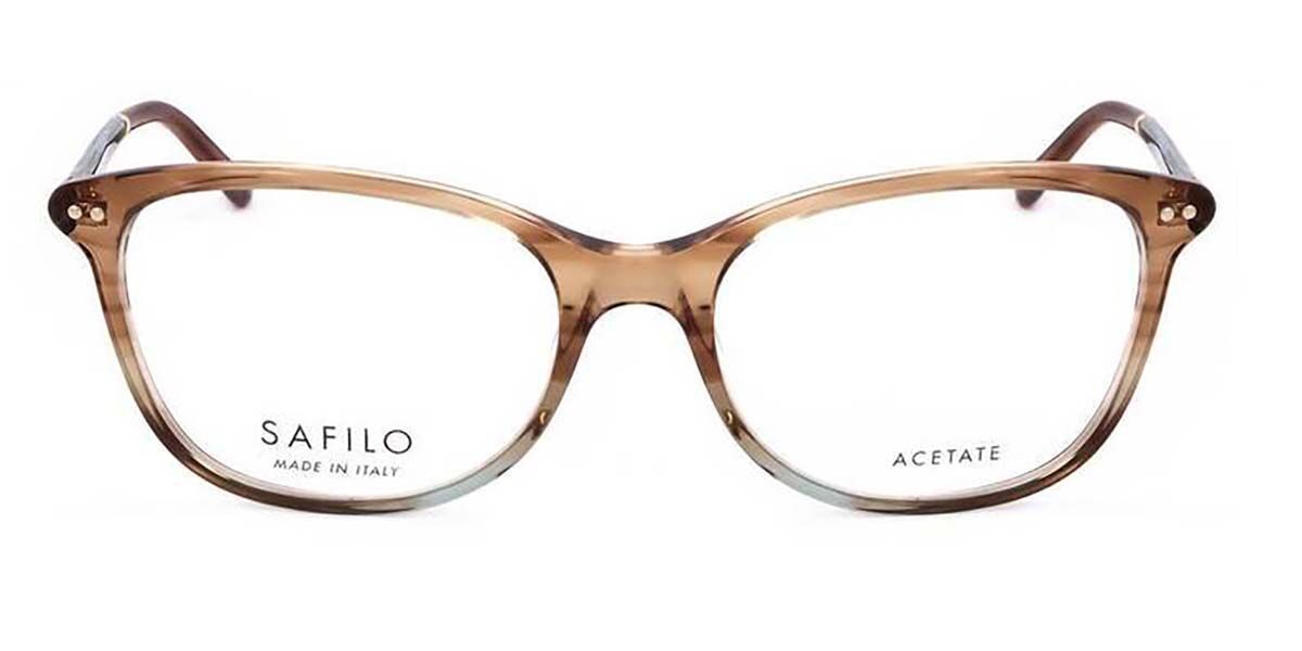 Safilo TRATTO 10 AGD Óculos De Grau Feminino Marrons