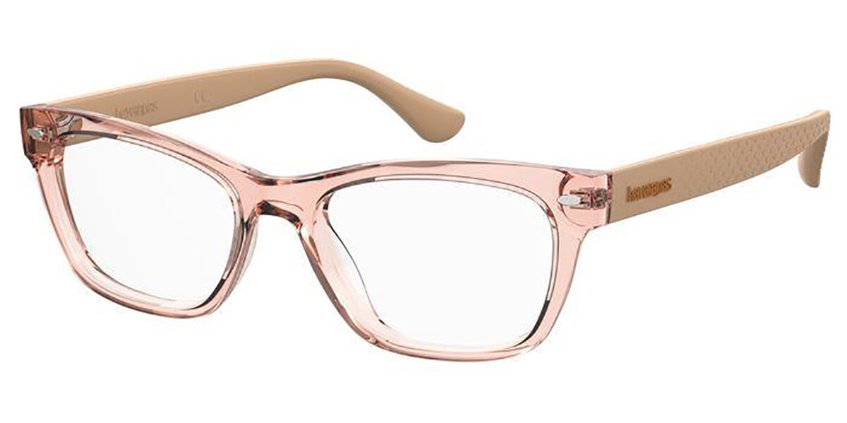 Havaianas Floripa/V Sunglasses For Women - Mauve/Grey Metal Frame, Size 49, Includes Case