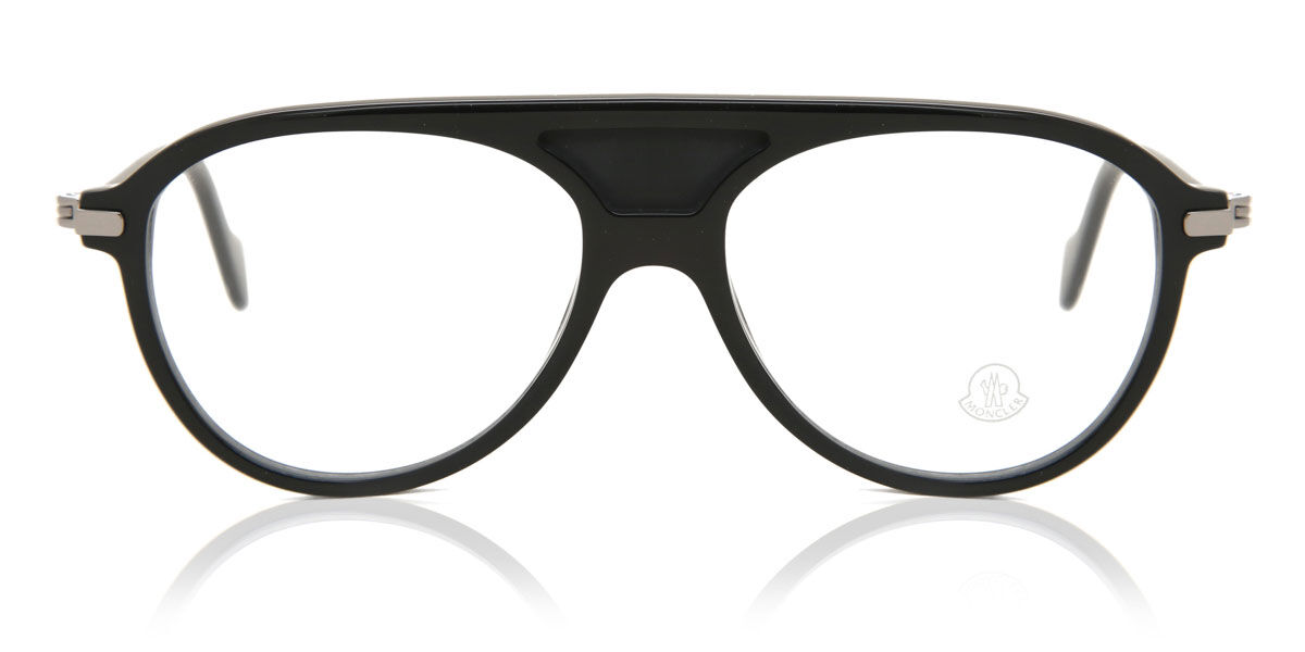 Moncler ML5033 001 Eyeglasses in Black | SmartBuyGlasses USA
