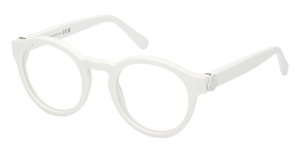 Moncler ML5189 021 Glasses White | VisionDirect Australia