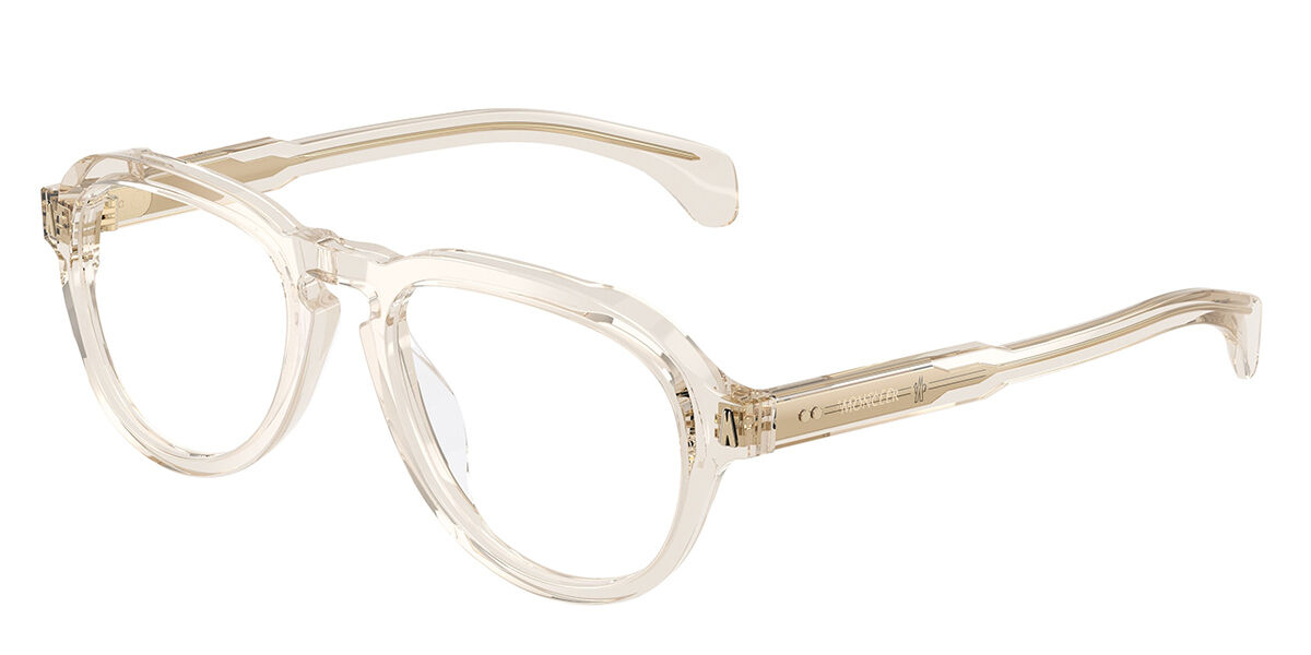 Moncler ME2009U 3003 50 Gula Glasögon (Endast Båge) Män