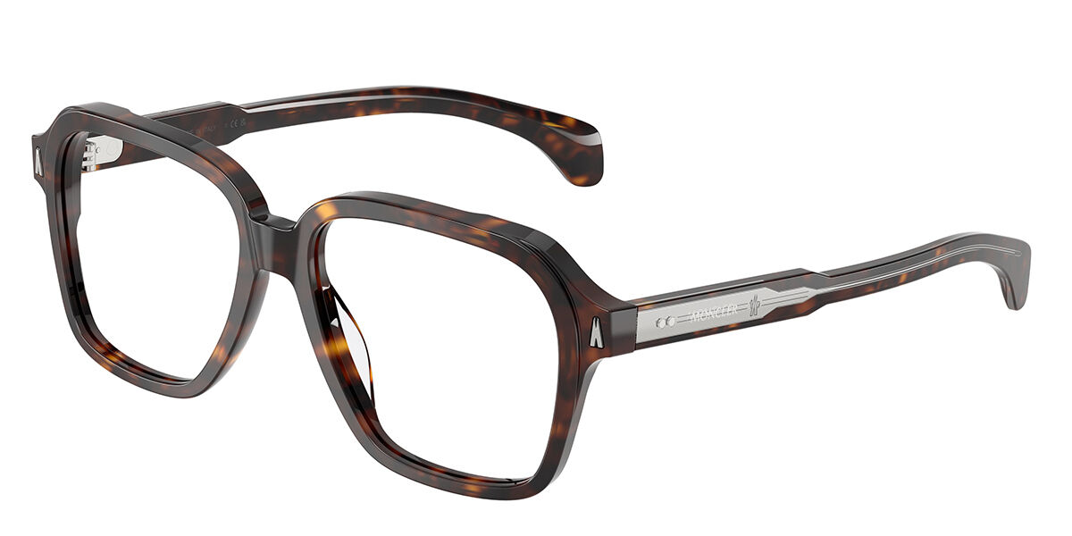 Moncler ME2010 3002 52 Sköldpaddemönstradeshell Glasögon (Endast Båge) Män