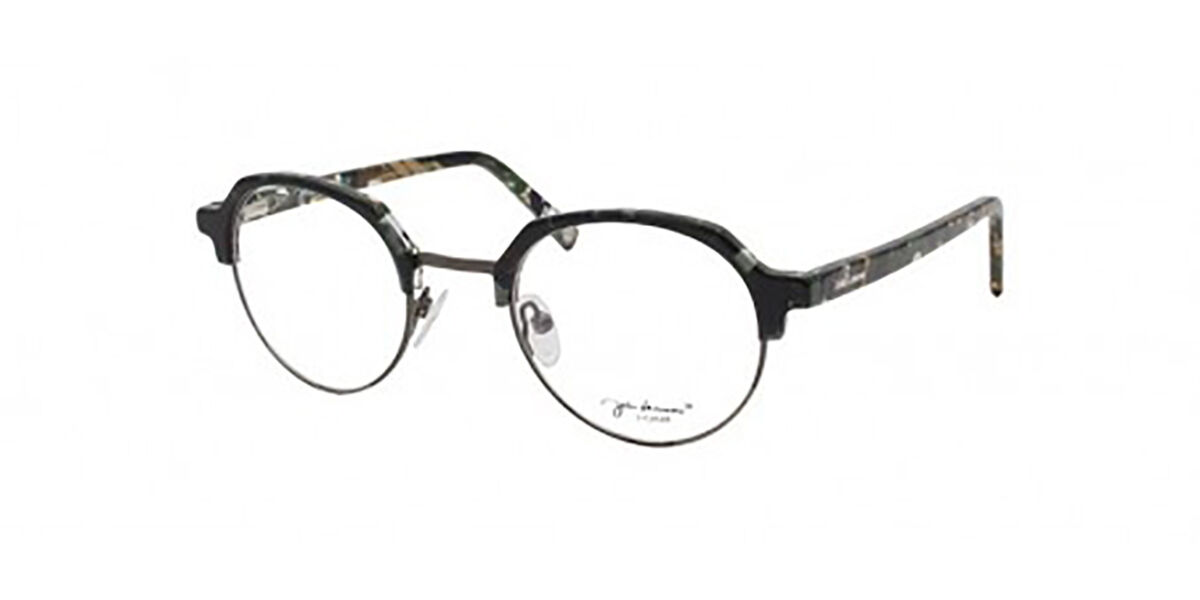 John Lennon JO200 Gi-M Schwarze Herren Brillen