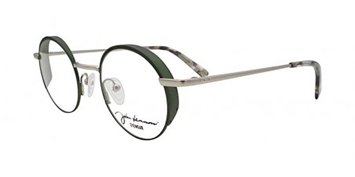 John Lennon JO226 GiM Eyeglasses in Green Grey SmartBuyGlasses USA