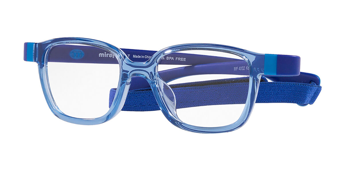 Miraflex MF4002 Kids K604 Glasses Transparent Azure VisionDirect