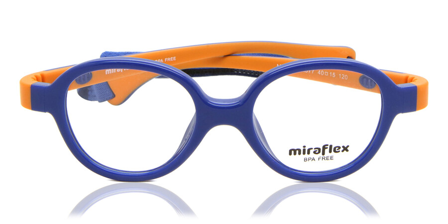 Miraflex MF4003 Kids K577 Glasses Blue Orange | VisionDirect Australia