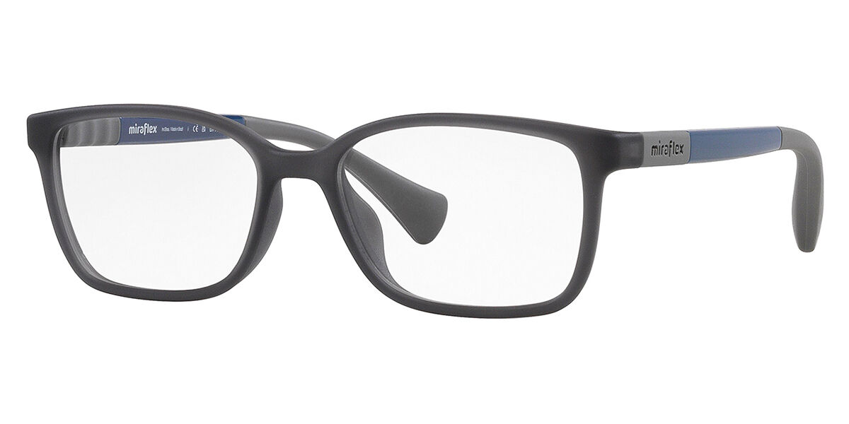 Miraflex MF4013 Kids L369 Glasses Frosted Grey | VisionDirect Australia