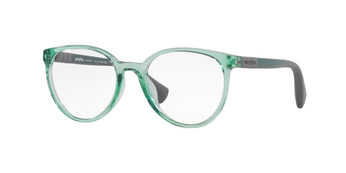 Miraflex MF4015 Kids L895 Kids' Eyeglasses Green Size 48 (Frame Only) - Blue Light Block Available