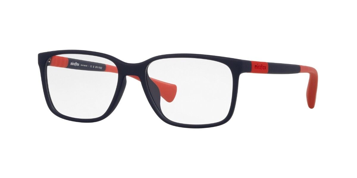 Miraflex MF4016 Barn M732 52 Blåa Glasögon (Endast Båge) Barn