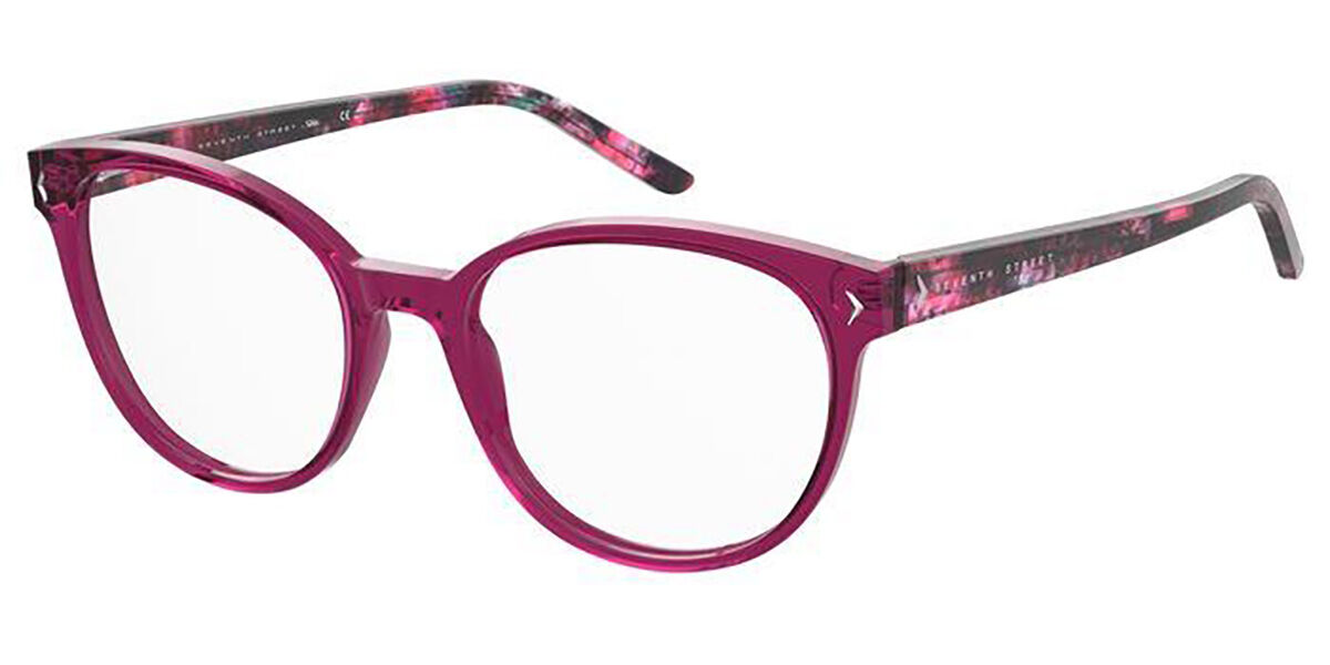Photos - Glasses & Contact Lenses Seventh Street 7A574 HT8 Women's Eyeglasses Pink Size 50 (F 