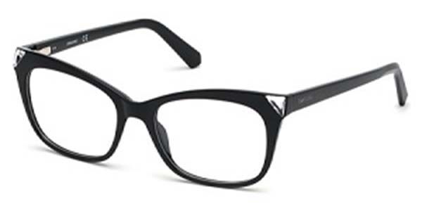 UPC 889214000095 product image for Swarovski SK5292 001 Women’s Glasses Black Size 52 - Free Lenses - HSA/FSA Insur | upcitemdb.com
