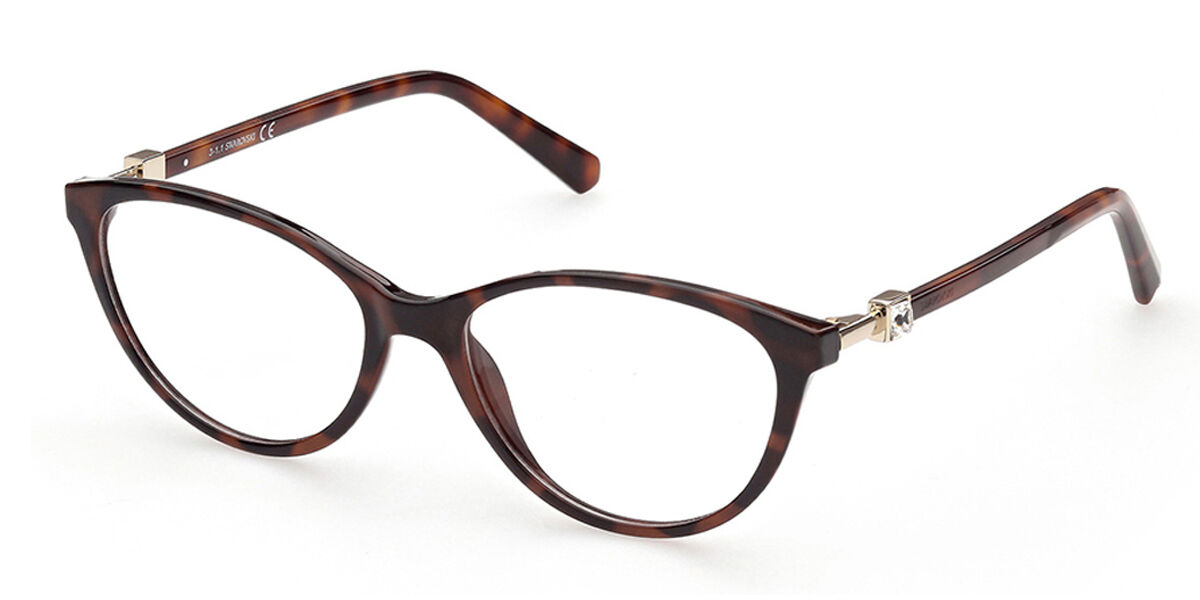 Swarovski SK5415 052 Glasses Dark Havana | VisionDirect Australia
