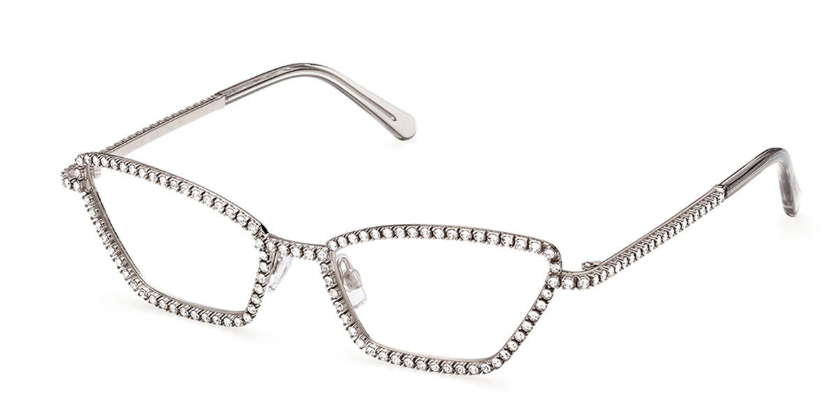 Swarovski SK5421 016 Glasses Shiny Palladium Silver | VisionDirect ...