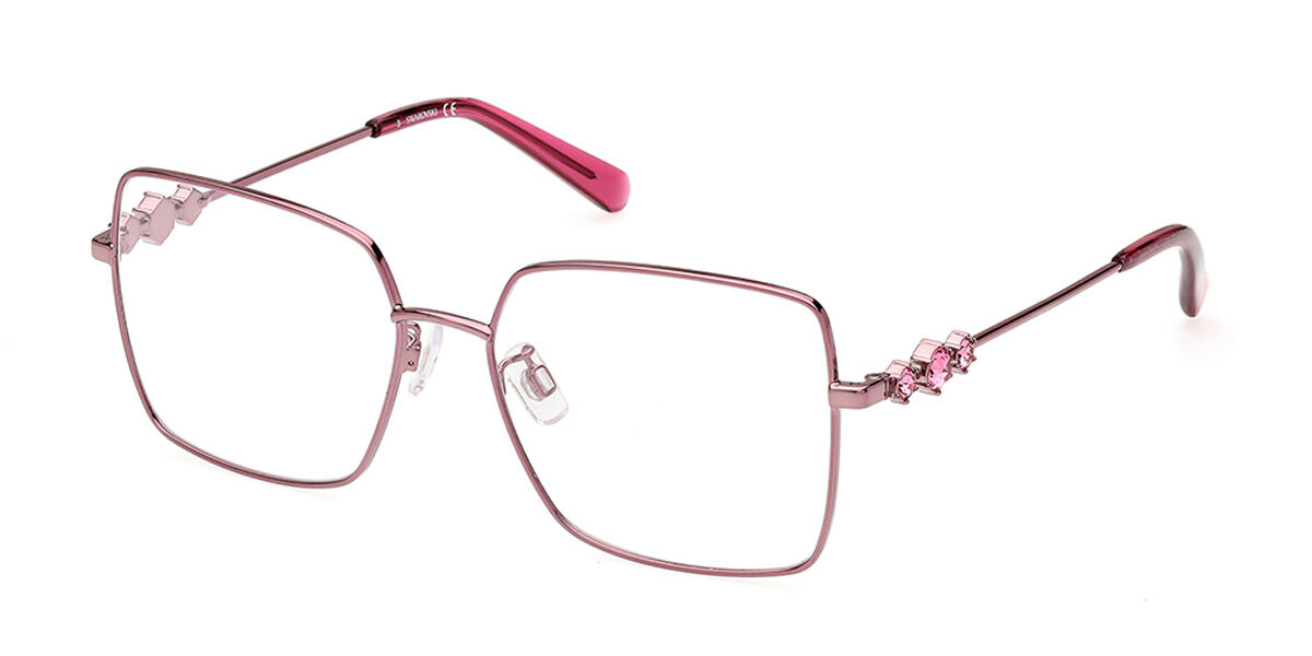 Swarovski SK5458-H 074 Occhiali da Vista Rose Gold Pink | SmartBuyGlasses  Italia