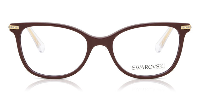 Swarovski SK2010 1008 Burgundy Eyeglasses | SmartBuyGlasses US display picture 3
