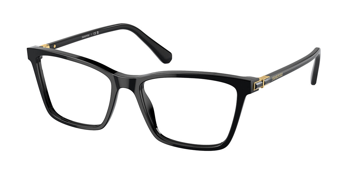 Swarovski SK2015 1001 Glasses Black | VisionDirect Australia