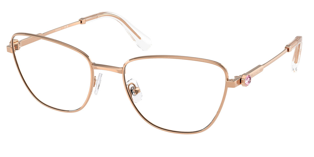 Swarovski SK1018 4014 Women's Eyeglasses Gold Size 53 (Frame Only) - Blue Light Block Available