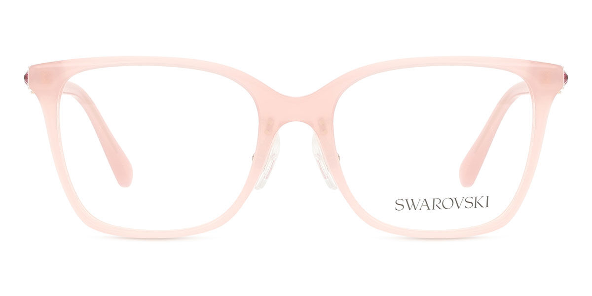 Swarovski SK2026D Asian Fit 1031 54 Rosa Glas&ouml;gon (Endast B&aring;ge) Kvinna