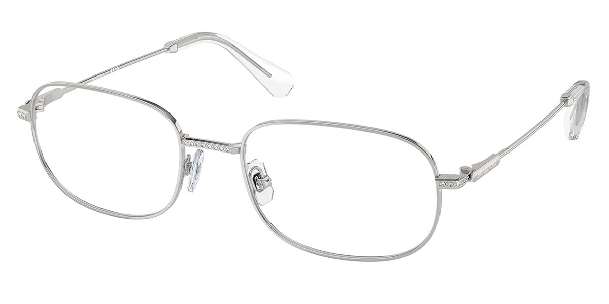 Swarovski SK1005 4001 Women's Eyeglasses Silver Size 52 (Frame Only) - Blue Light Block Available