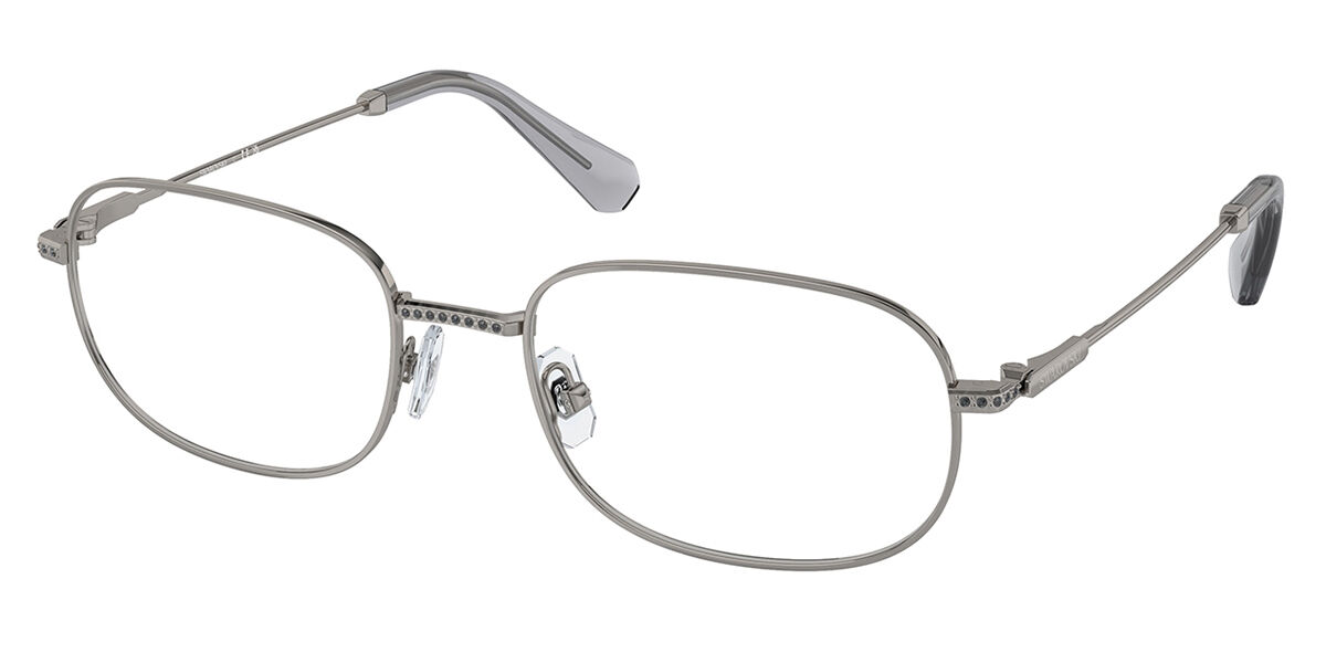 Swarovski SK1005 4009 Women's Eyeglasses Gunmetal Size 52 (Frame Only) - Blue Light Block Available