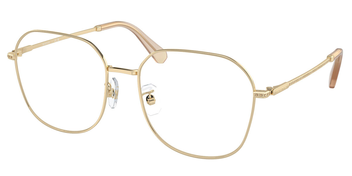 Swarovski SK1009D Asian Fit 4013 Womens Glasses Gold Size - Free Lenses - HSA/FSA Insurance - Blue Light Block Available