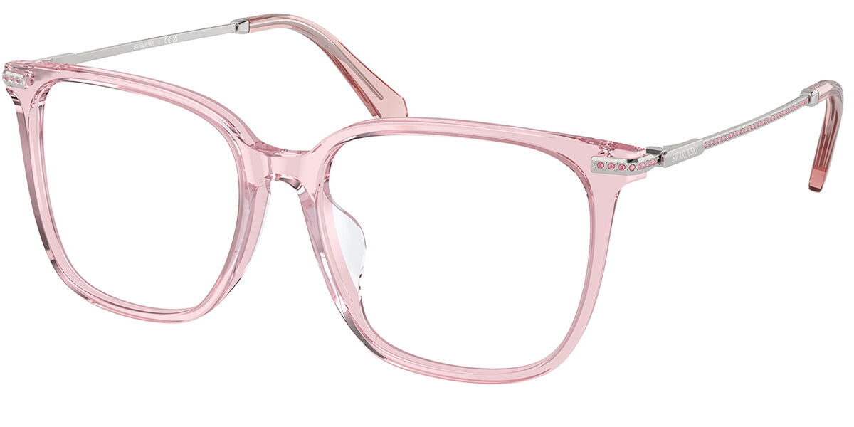 Swarovski SK2016D Asian Fit 3001 Women's Eyeglasses Pink Size 54 - Blue Light Block Available