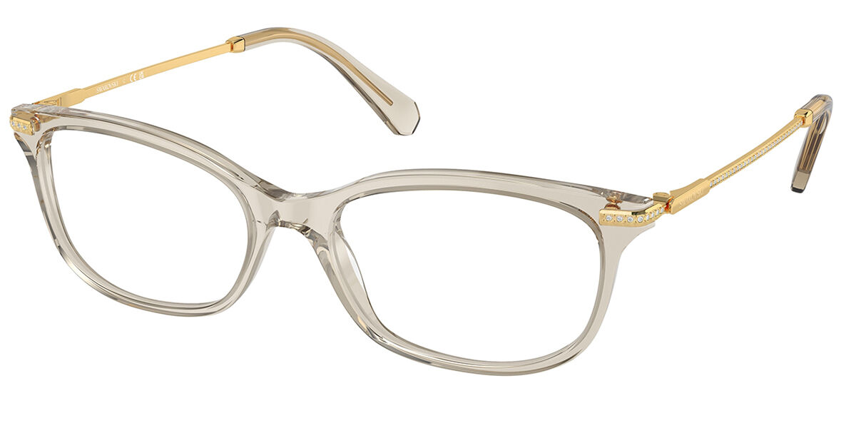 Swarovski SK2017 3003 Women's Eyeglasses Brown Size 52 - Blue Light Block Available