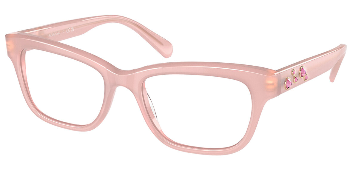 Swarovski SK2022 1031 Women's Eyeglasses Pink Size 51 (Frame Only) - Blue Light Block Available