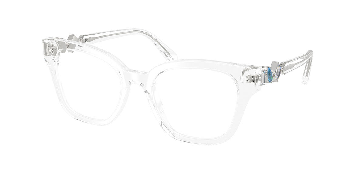 Swarovski SK2048F Asian Fit 1027 52 Genomskinliga Glas&ouml;gon (Endast B&aring;ge) Kvinna