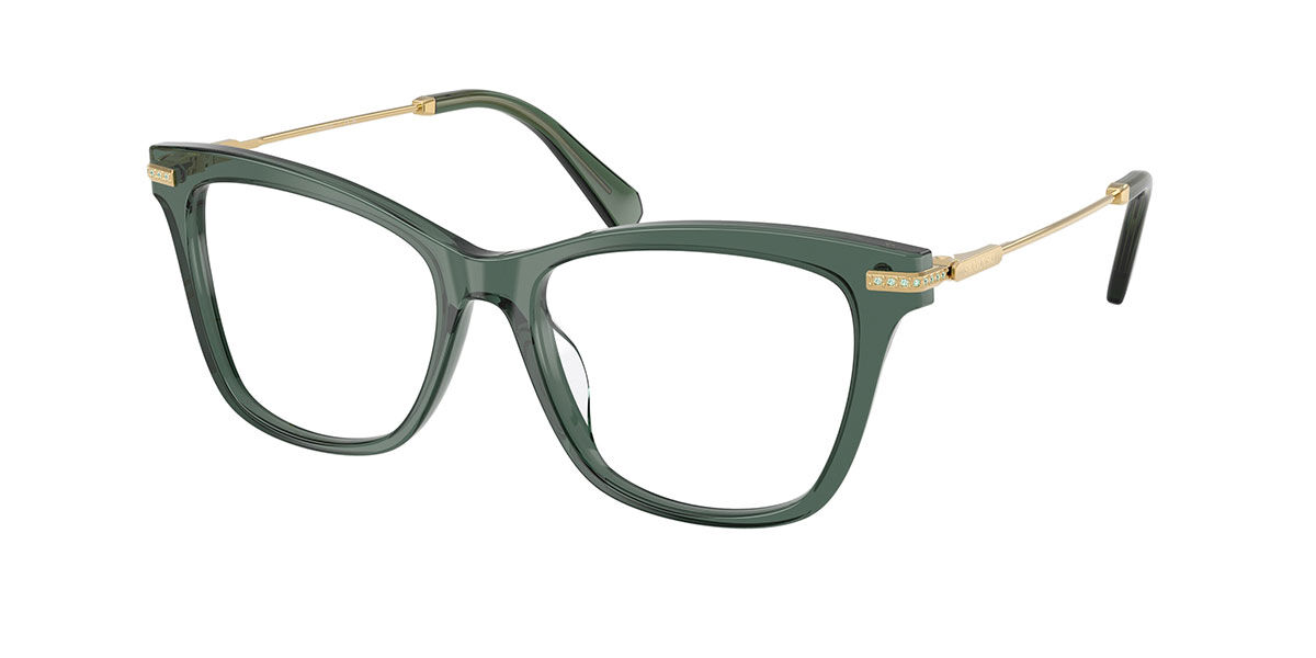 Swarovski SK2071U 1043 52 Gr&ouml;na Glas&ouml;gon (Endast B&aring;ge) Kvinna