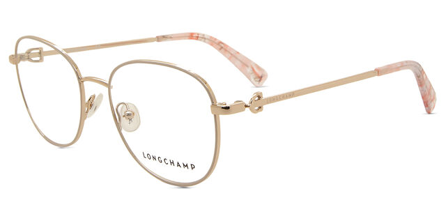 Longchamp LO2127 601 Rose Pink Eyeglasses | SmartBuyGlasses US display picture 3