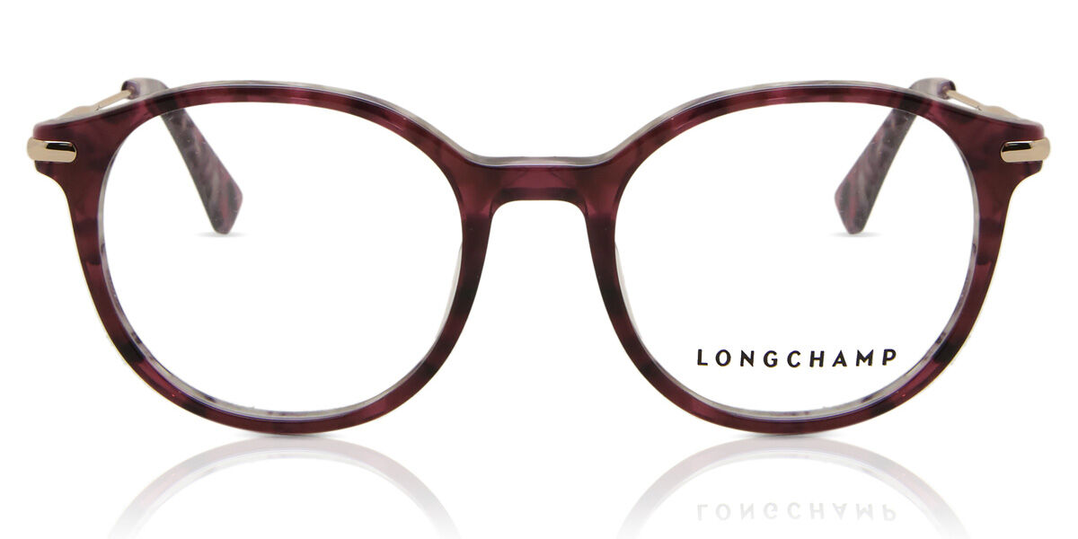 Zdjęcia - Okulary i soczewki kontaktowe Longchamp LO2655 513 47 Purple Damskie Okulary Korekcyjne EG5080 