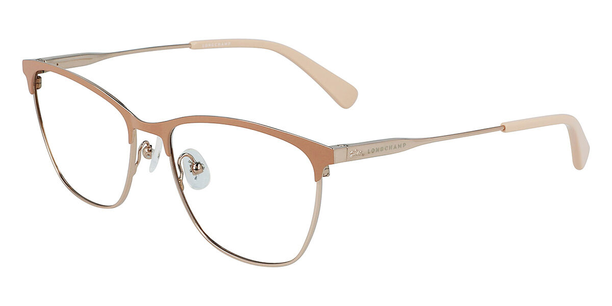 Longchamp LO2146 610 Glasses Brown Rose Gold VisionDirect Australia