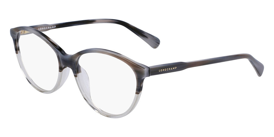 Longchamp LO2709 004 Glasses Transparent Gradient Black Horn |  SmartBuyGlasses Ireland