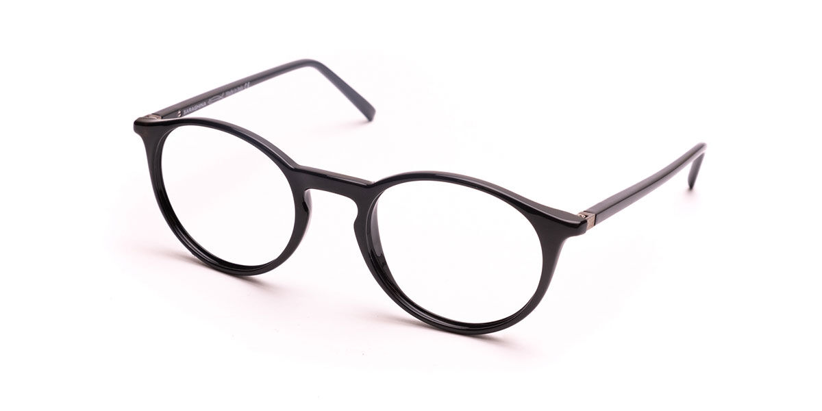 Saraghina Emma 115lv Women's Glasses Black Size 49 - Free Lenses - Blue Light Block Available