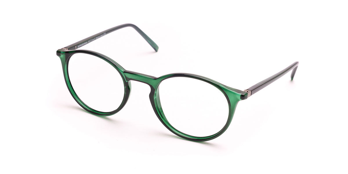 Saraghina Emma 612lv Women's Glasses Green Size 49 - Free Lenses - Blue Light Block Available