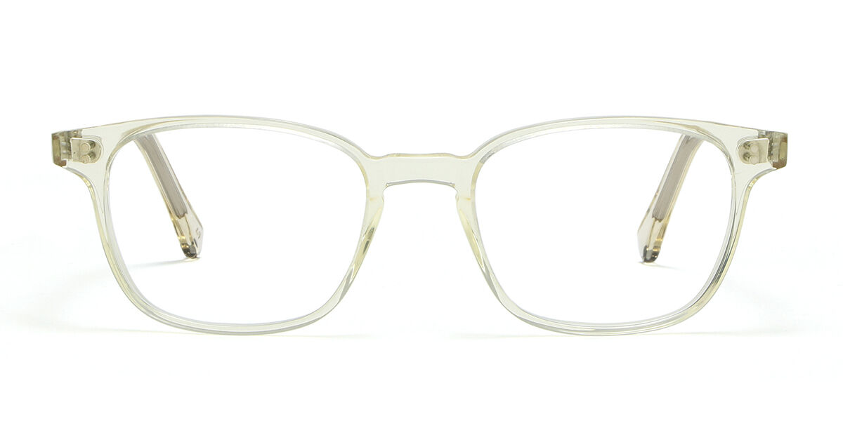 L.G.R Malabo 49 Men's Glasses Yellow Size 50 - Free Lenses - HSA/FSA Insurance - Blue Light Block Available