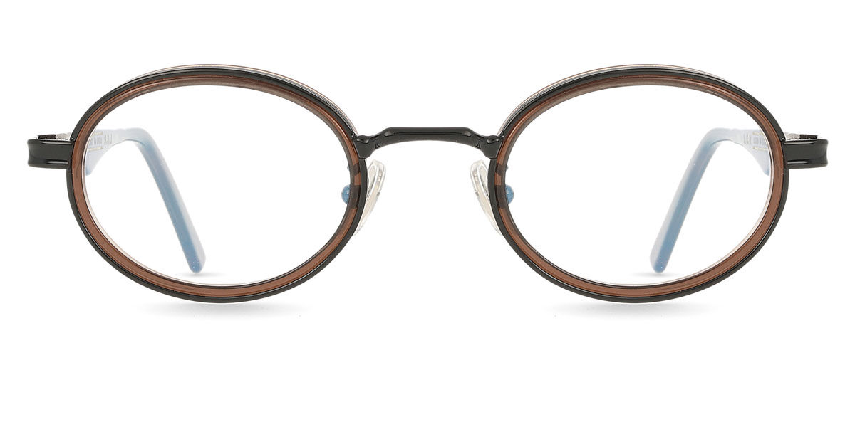 L.G.R Karnak Men's Glasses, Brown, Size 45
