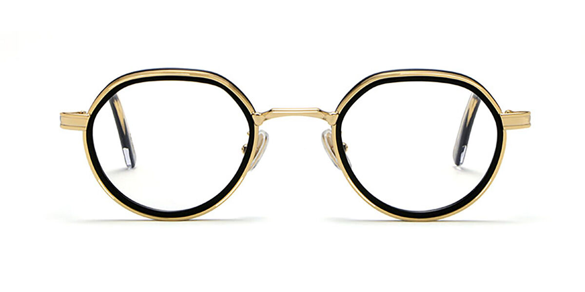 Lgr Meknes Lions Of Ethiopia 6826 Men's Glasses Gold Size 47 - Free Lenses - Blue Light Block Available In Multi