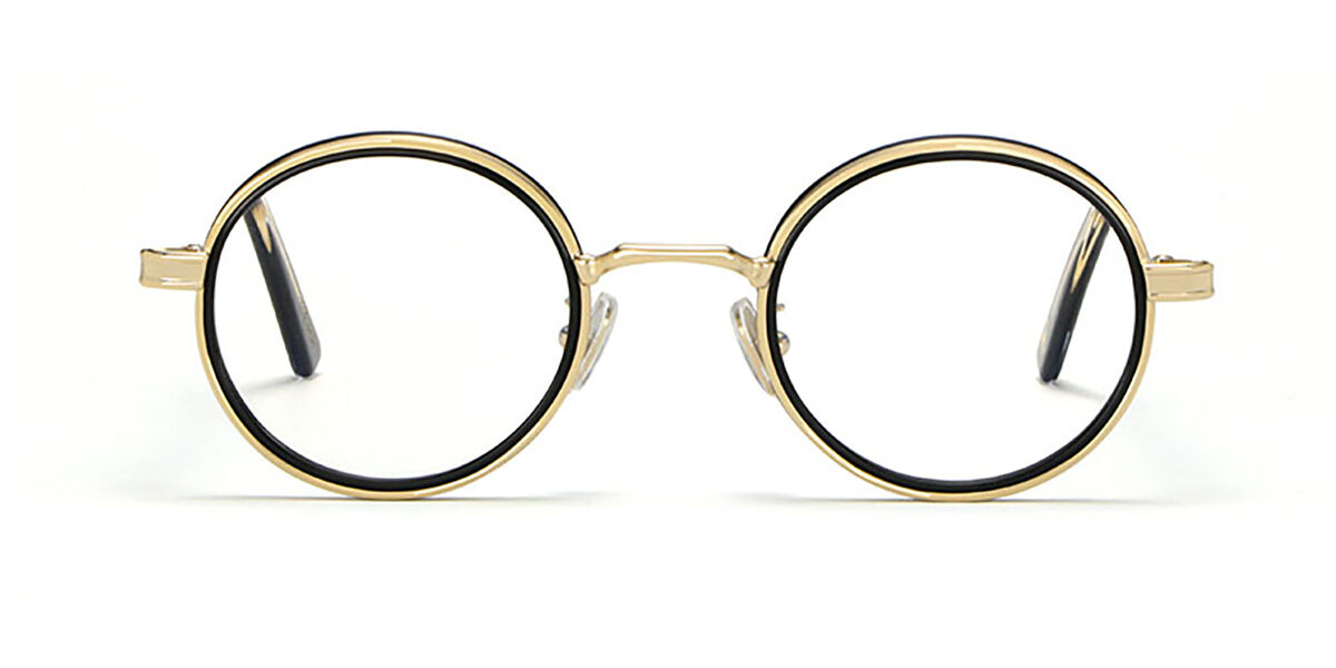Lgr Zelalem Lions Of Ethiopia 6939 Men's Glasses Gold Size 46 - Free Lenses - Blue Light Block Available In Multi
